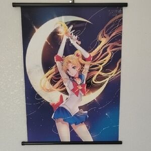 Sailor Moon Wall Art Poster - Multicolor